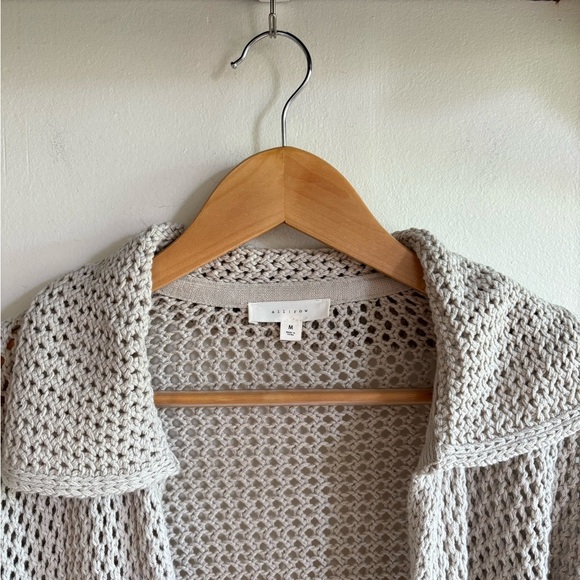 All:Row Open Knit Crochet Cardigan – Size M - Picture 5 of 5